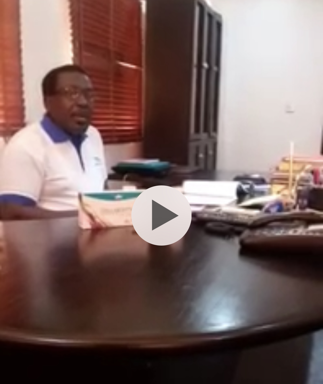 Stroke testimony by M.D of Odua printing on stroke